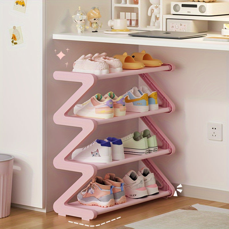 ZigZag ShoeRack - Stylowy i Oszczędzający Miejsce Organizer na Buty