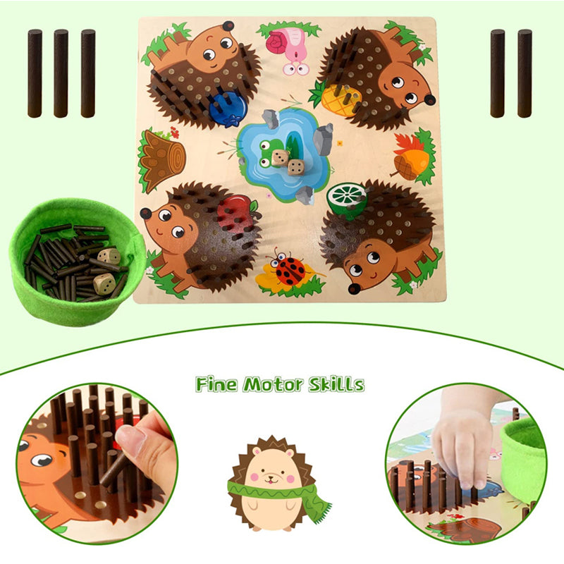 Educational Hedgehog Game - For learning and fun