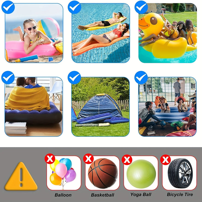 Ładowalna Mini Pompka Powietrza – Bezprzewodowa i Ultra Lekka do Użytku na Zewnątrz