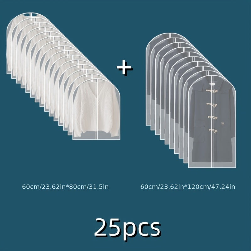 Zestaw worków na ubrania ClearGuard – Praktyczny i Ochronny