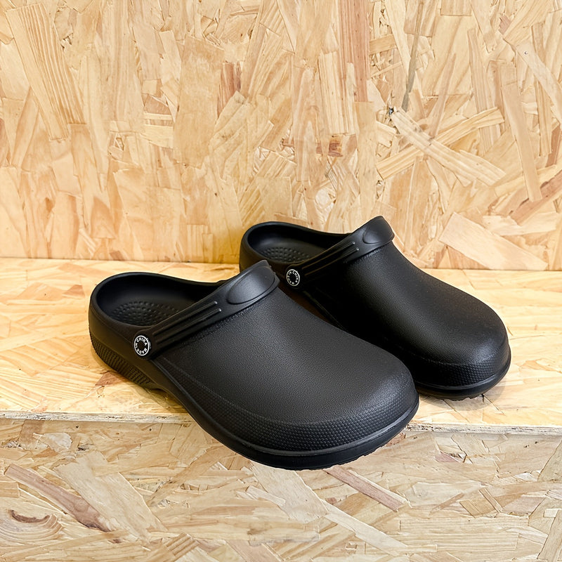 Antypoślizgowe klompy ogrodowe i robocze dla mężczyzn – Wygodne klapki na każdą porę roku