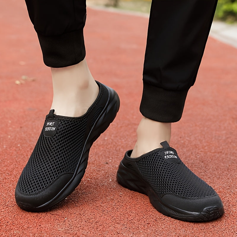 Men's Breathable Slip-On Shoes – Lightweight Mesh Comfort