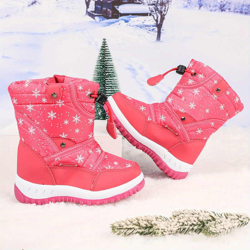 Wesołe Zimowe Buty dla Dzieci - Ciepło i Radość w Śniegu