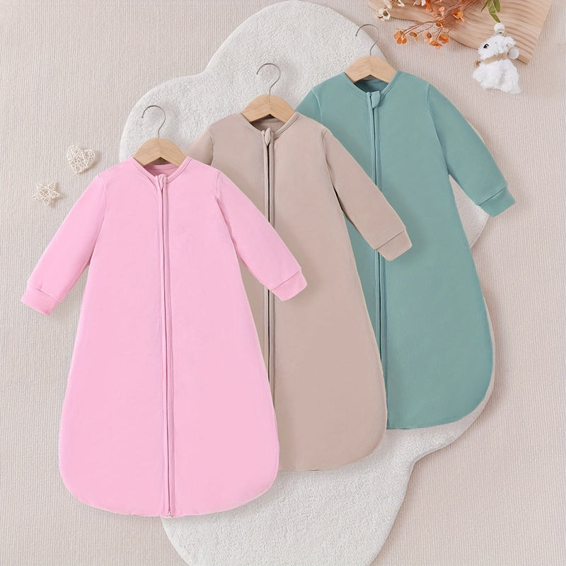 Śpiwór na każdą porę roku dla niemowląt z rękawami – Wygodny i bezpieczny sen dla maluchów
