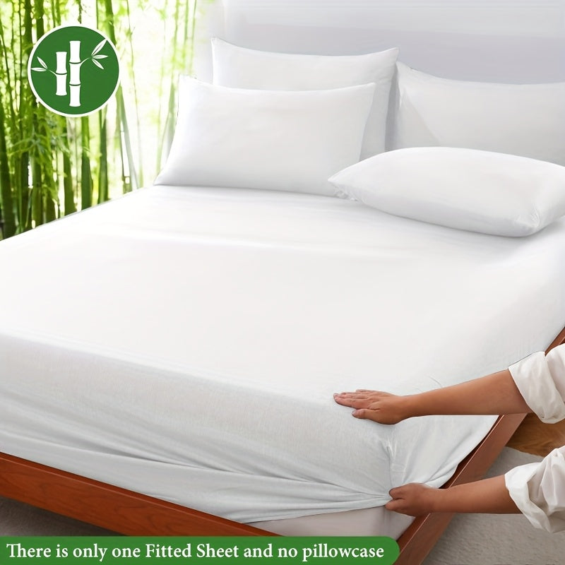 Letni chłodzący pokrowiec na materac z włókna bambusowego – Luksusowy oddychający komfort