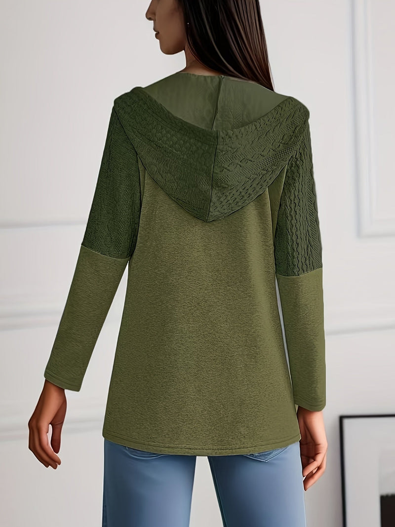 Luna Sweter z Kapturem - Stylowy i Wygodny dla Kobiet na Jesień i Zimę