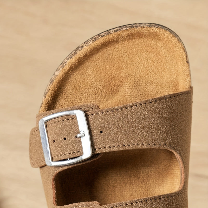 BreezeSoft Regulowane Klapki – Miękka Podeszwa Komfortowa