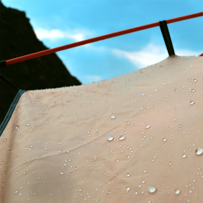 QuickCamp Namiot - Szybko rozkładający się namiot z ochroną UV dla 4 osób