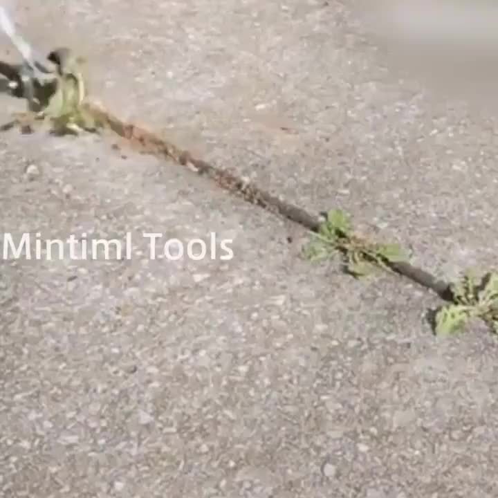 Weed hoe for joints – No need to bend down