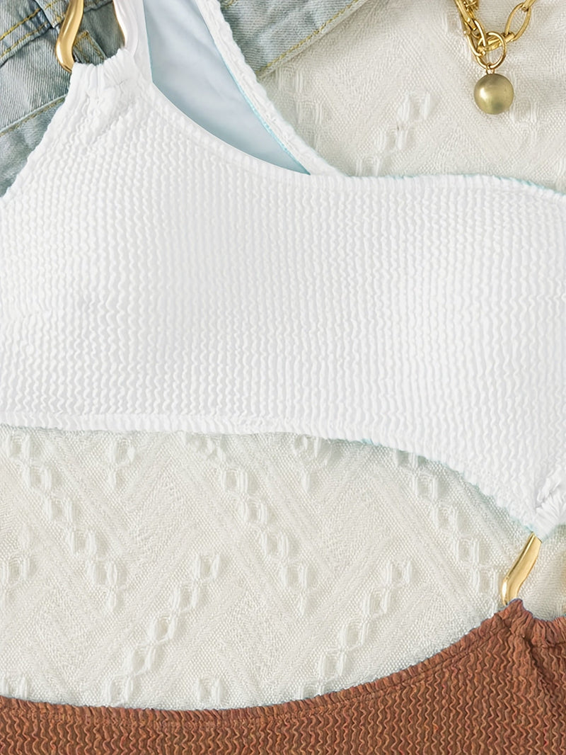 Elegancki Kostium Kąpielowy Damski na Jedno Ramię – Komfort i Design