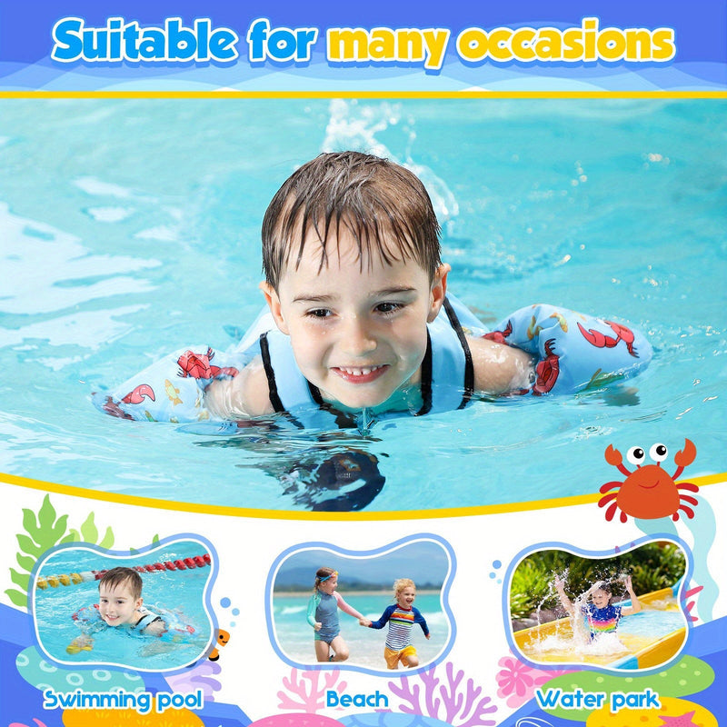 DinoGuard Kamizelka Pływacka dla Dzieci – Odczepiane Skrzydełka i Bezpieczne Dopasowanie