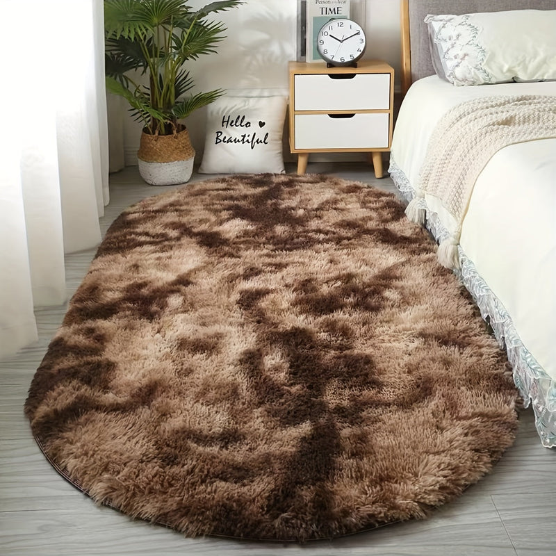 Downy Oval Rug – Soft and Stylish Rug for Bedroom and Living Room Decoration