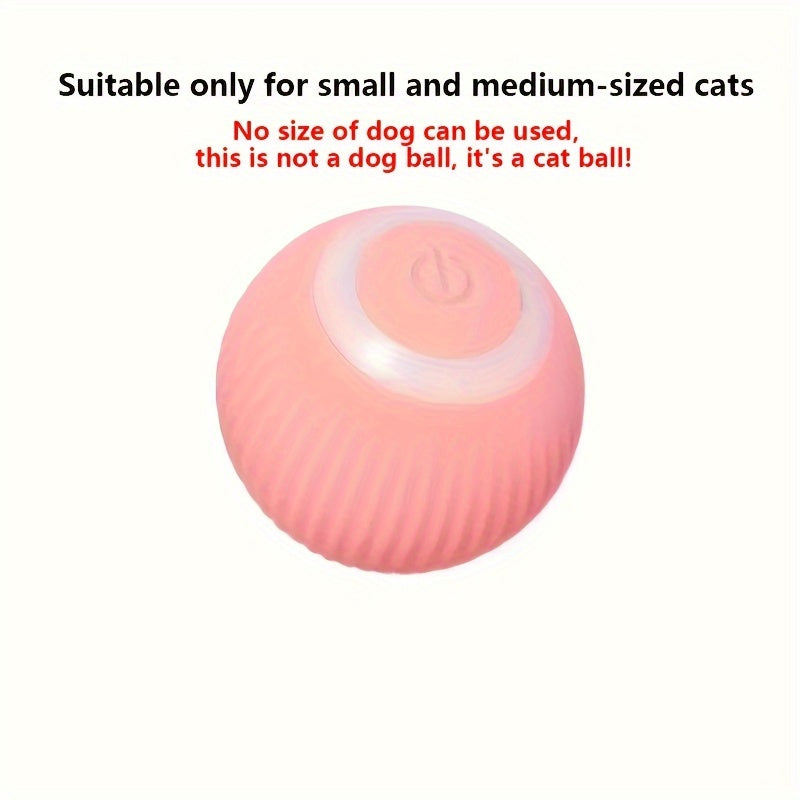 Intelligent interactive ball for cats - Automatic rolling toy for interactive play