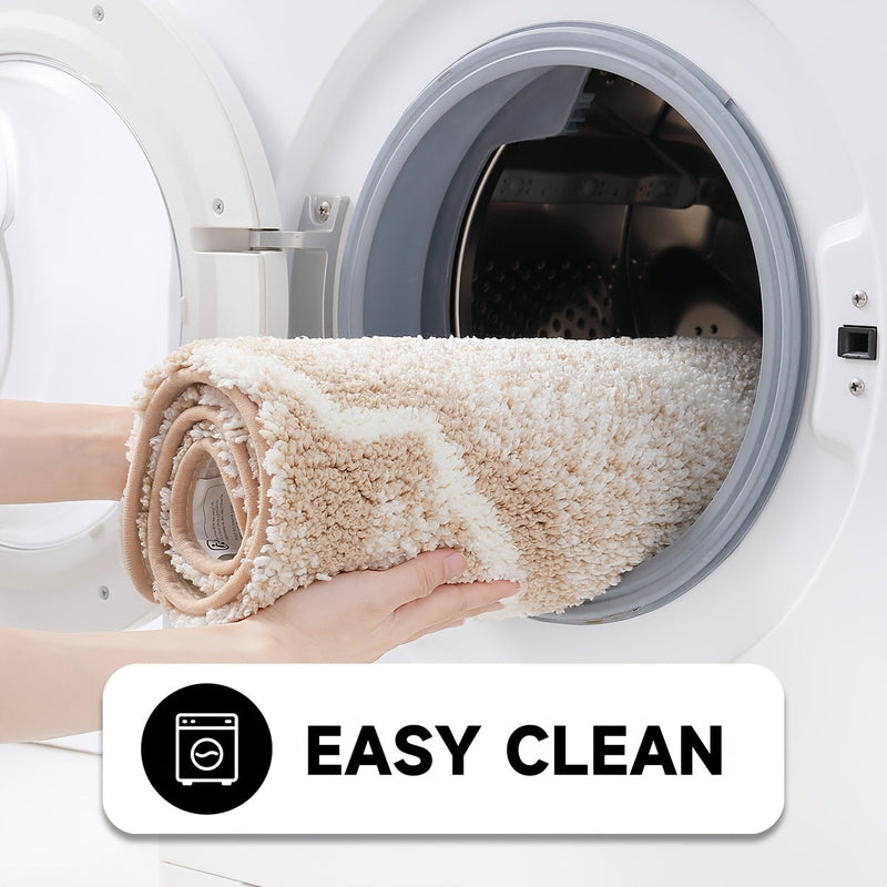 Puchaty Dywanik Łazienkowy – Chłonny i Miękki do Łazienki lub Kuchni