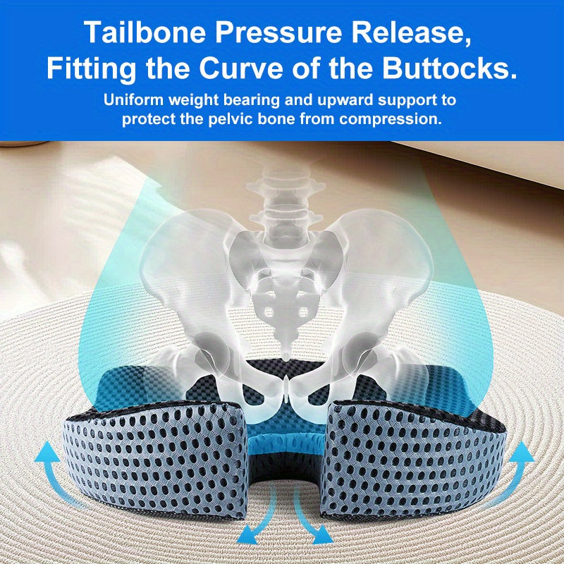 Ergonomiczna Trójkątna Poduszka Samochodowa – Wsparcie z Pianki Pamięciowej