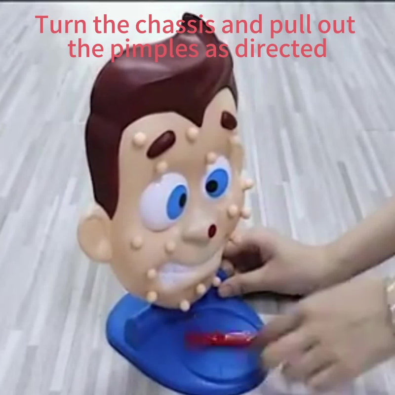 Poppelde Acne Puzzel - Śmieszna Zabawka do Ściskania dla Rodzinnej Zabawy