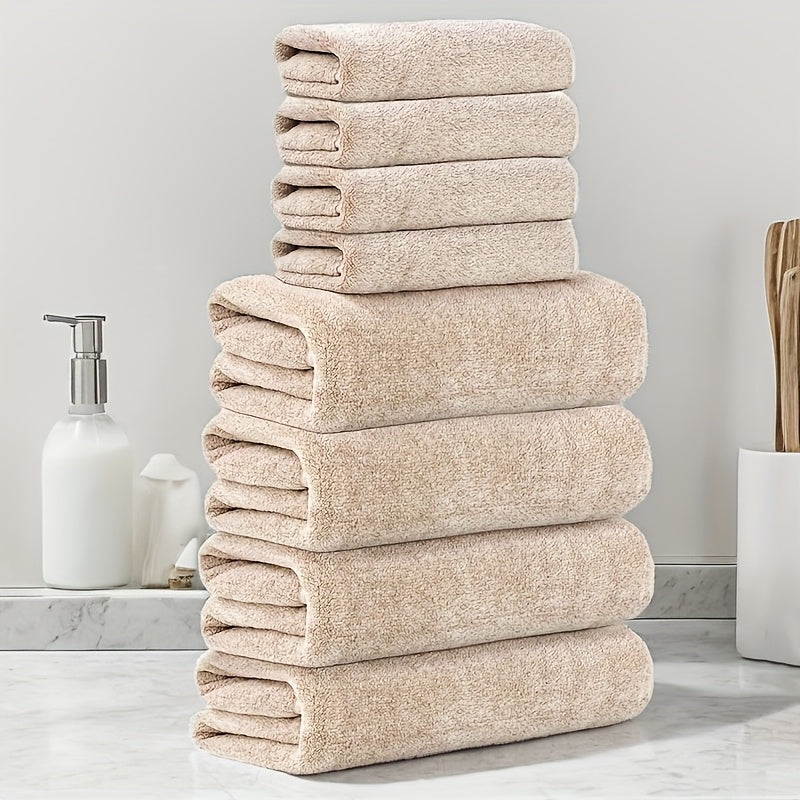 Set of Towels made of Soft Coral Velvet – Absorbent and Quick-Drying
