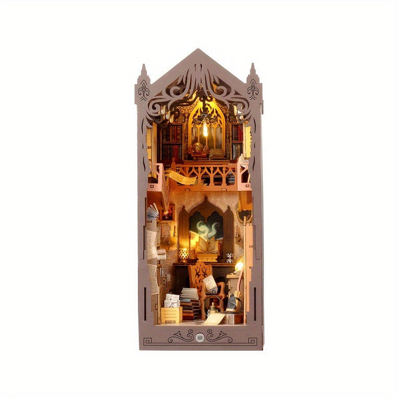 Magiczne Książkowe Domki – 3D Drewniana Układanka dla Kreatywnych Budowniczych