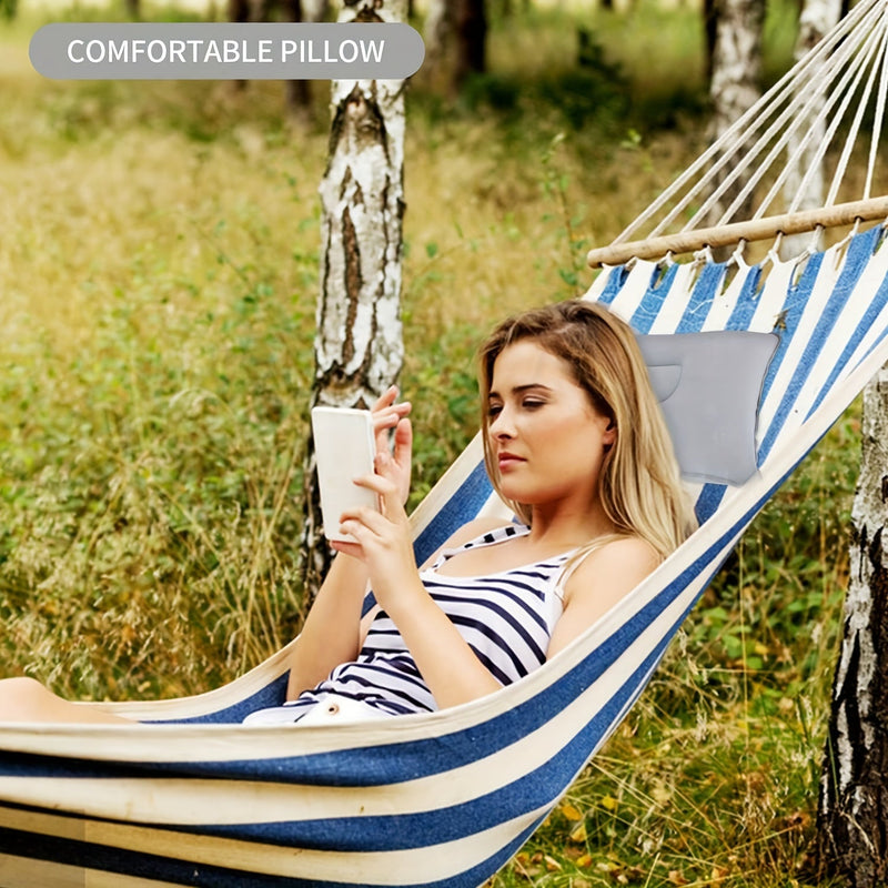 Nadmuchiwane Poduszki na Kemping i Podróże - Zestaw 2 Miękkich, Przenośnych Poduszek