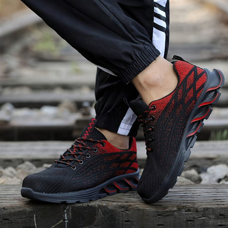 FlexGuard Męskie Buty Robocze i Sportowe – Oddychające i Antypoślizgowe