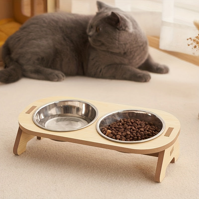 Elevated Cat Bowl Set – Durable and Comfortable Feeding for Your Cat