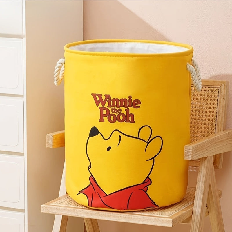 Składany Kosz na Pranie z Motywem Stitch – Idealny do Przechowywania Prania i Zabawek