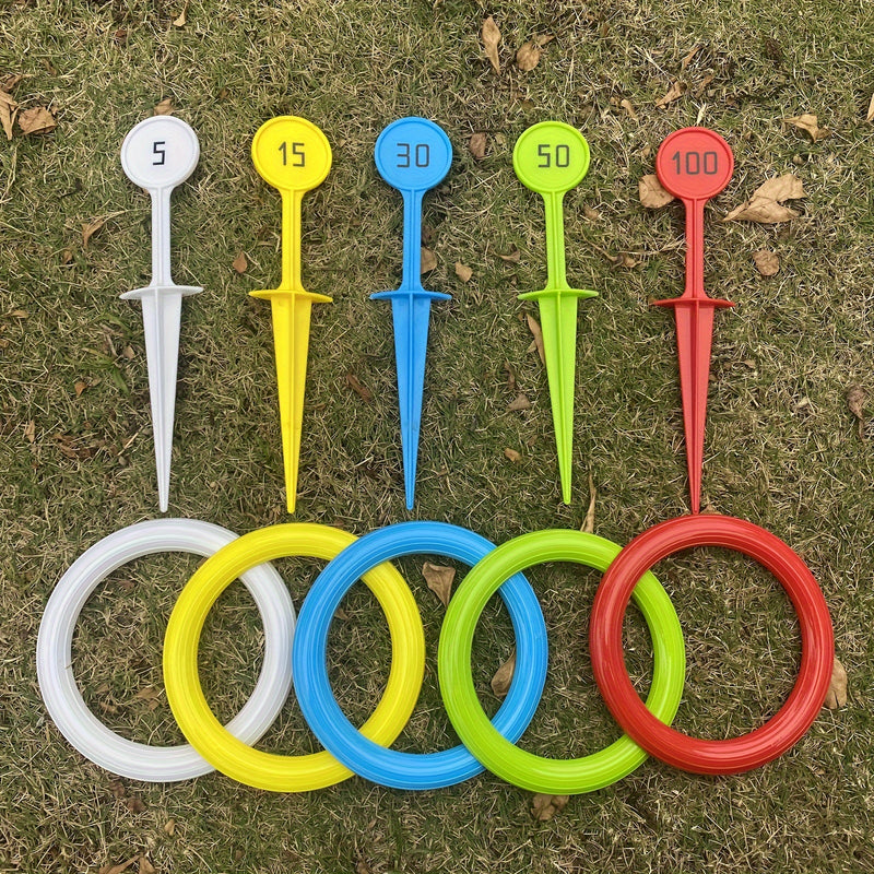 Colorful Ring Toss Set - For Joyful Outdoor Activities