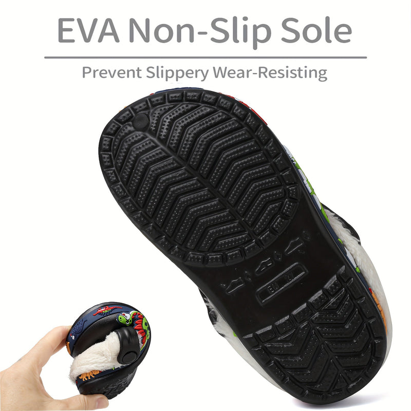 Zabawne Ciepłe Klapki dla Dzieci - Miękkie i Wygodne do Użytku Wewnętrznego