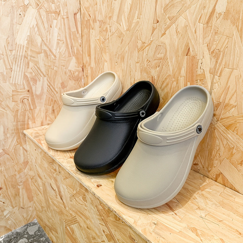 Antypoślizgowe klompy ogrodowe i robocze dla mężczyzn – Wygodne klapki na każdą porę roku