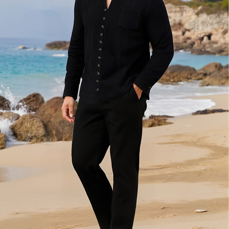 Sada Heren Linnen - Elegantní a Lehký