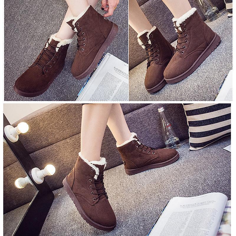 NordicWarm botine de iarnă pentru femei – impermeabile, căptușite și antiderapante