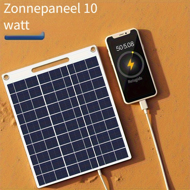 Panou Solar Portabil cu USB – Energie Oriunde și Oricând