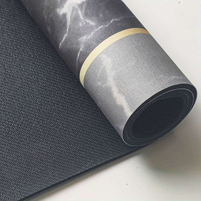 Dywanik Łazienkowy Lucky Charm - Geometrczny Design z Antypoślizgową Powierzchnią do Prysznica i Wejścia