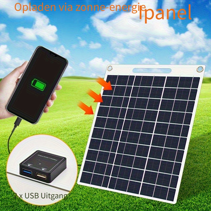 Panou Solar Portabil cu USB – Energie Oriunde și Oricând