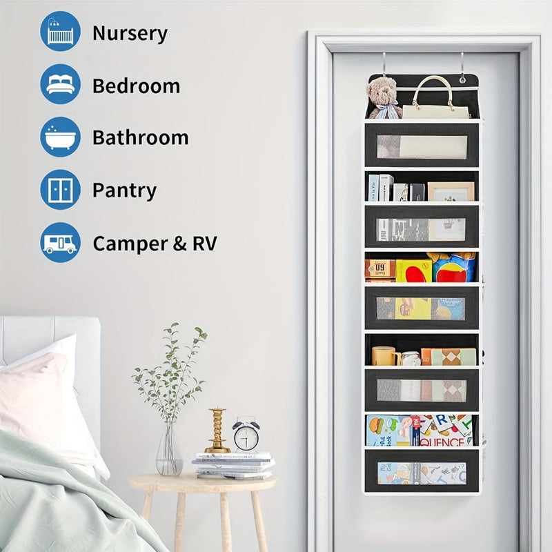 5-warstwowy wiszący system przechowywania – idealny do sypialni, łazienki i kuchni