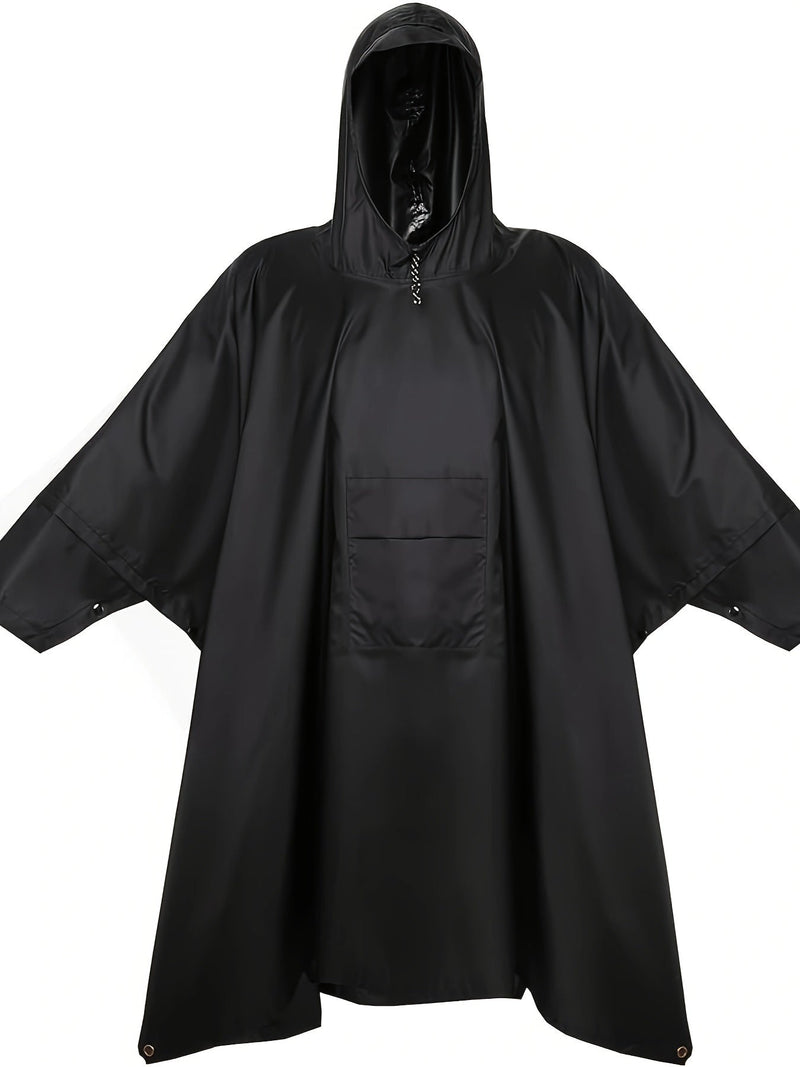 Vodotěsné 3-v-1 Pončo – Multifunkční a Prodyšné pro Turistiku, Kempování a Jízdu na Kole