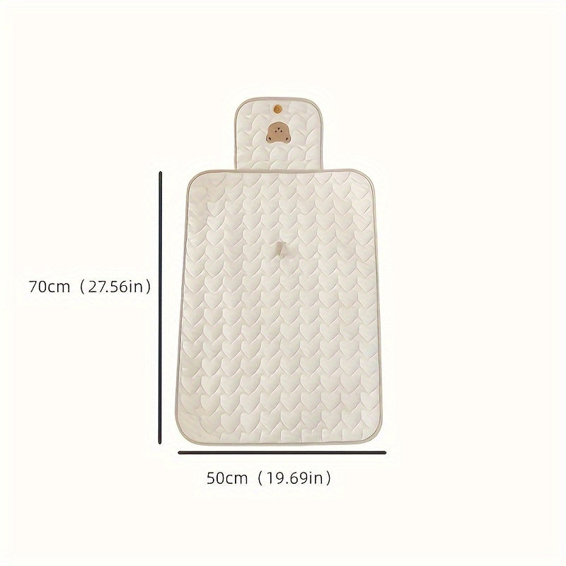 Przenośna Mata do Przewijania – Kompaktowa i Wygodna na Zewnątrz