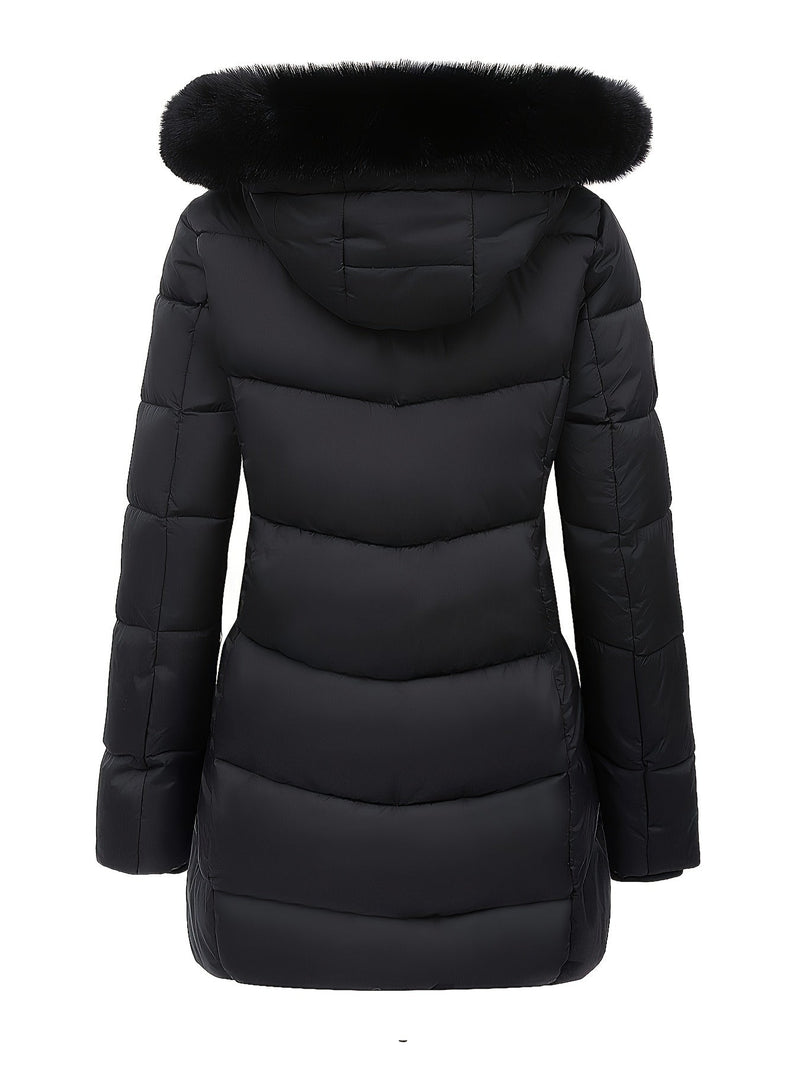 Milou’s Pikowana Kurtka Zimowa - Stylowa Ochrona na Zimowe Dni