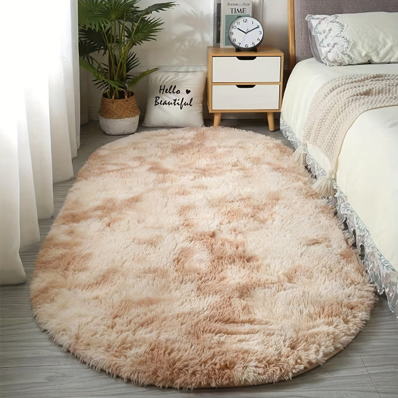 Downy Oval Rug – Soft and Stylish Rug for Bedroom and Living Room Decoration