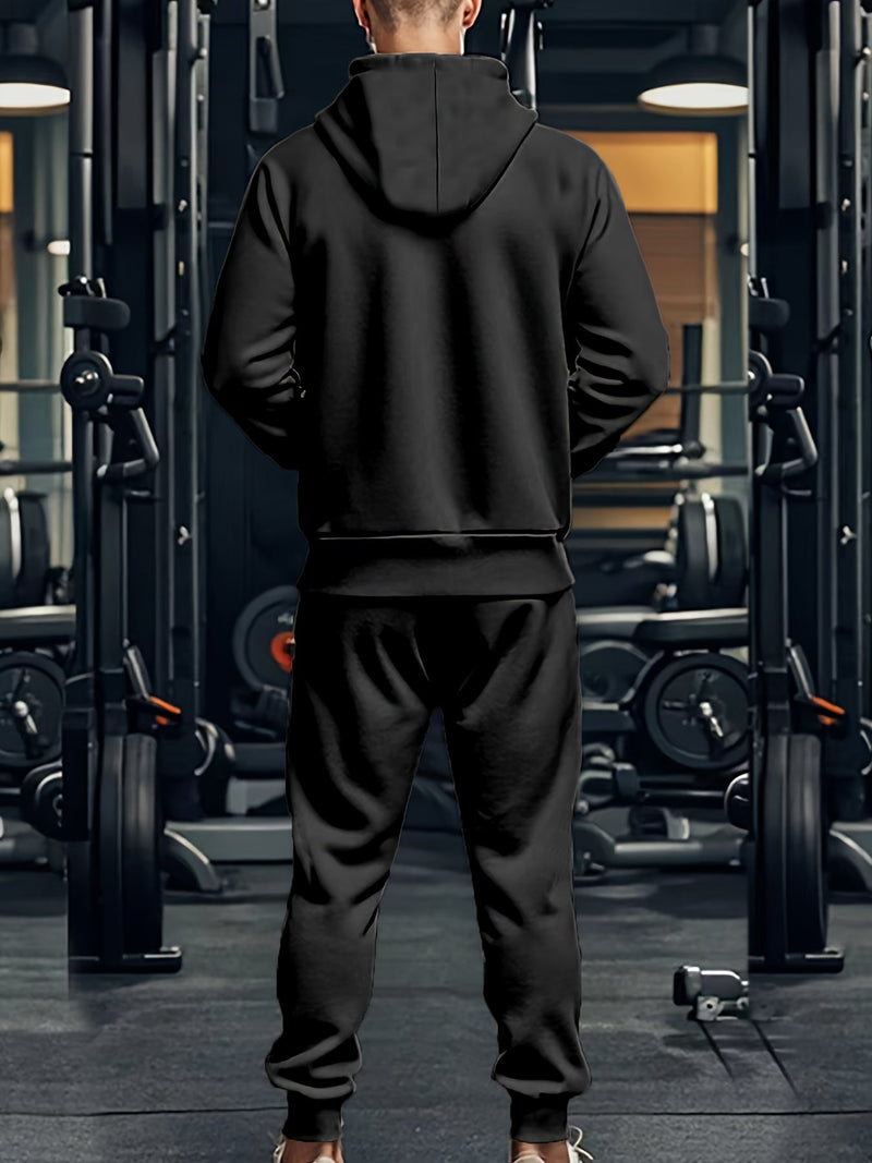 Men's Sports Set with Hoodie and Pants – Comfortable and Stylish for Sports and Leisure