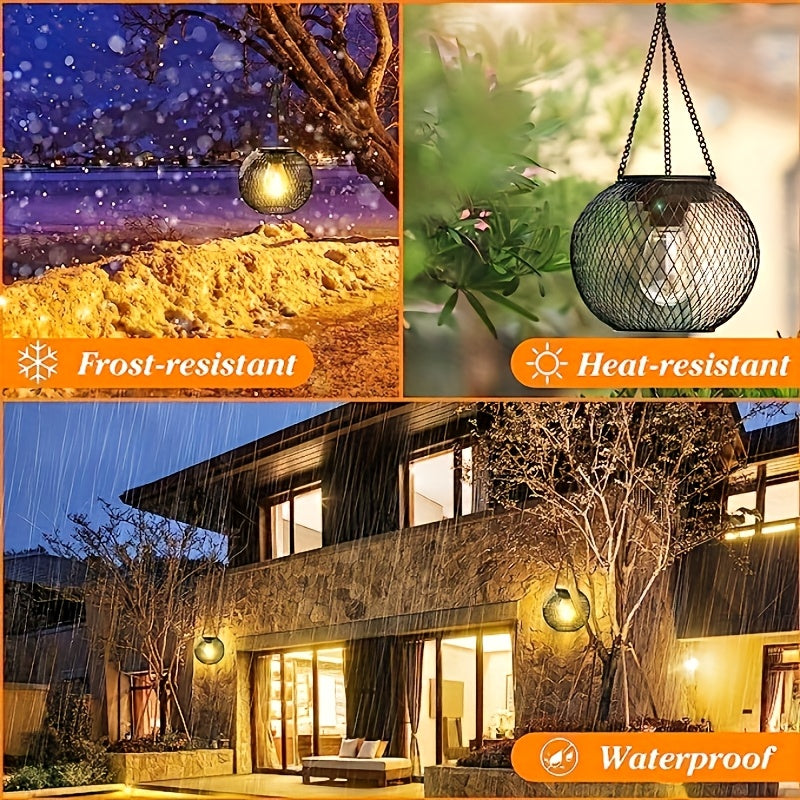 Wooden Solar Lamp for Garden – Ideal for Evening Lighting in the Garden