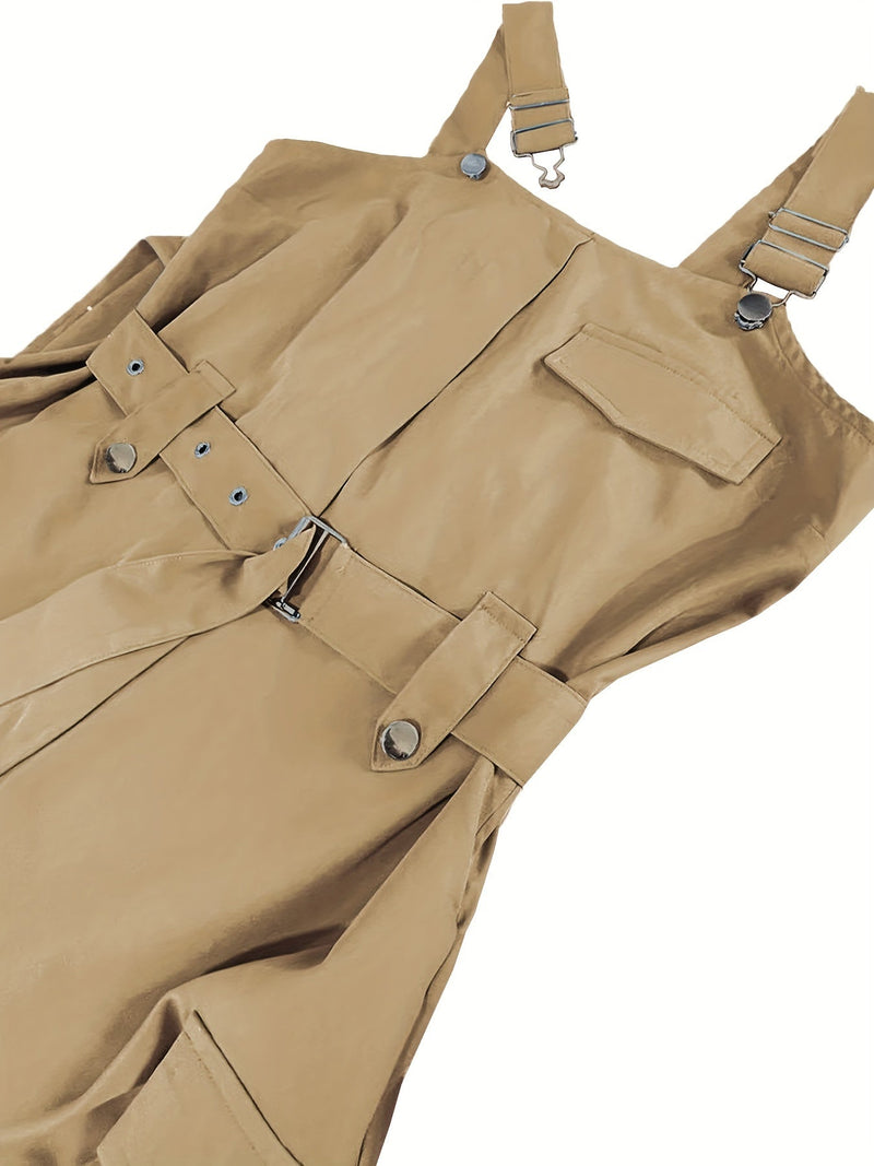 Effen Cargo Jumpsuit dla Dams – Bez Rękawów i Z Pasek dla Komfortu i Stylu