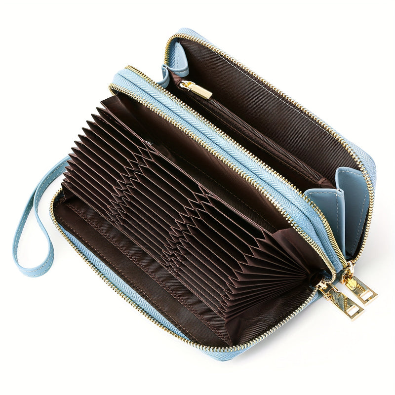 Bezpieczny Portfel Długi – RFID-bezpieczny i Funkcjonalny