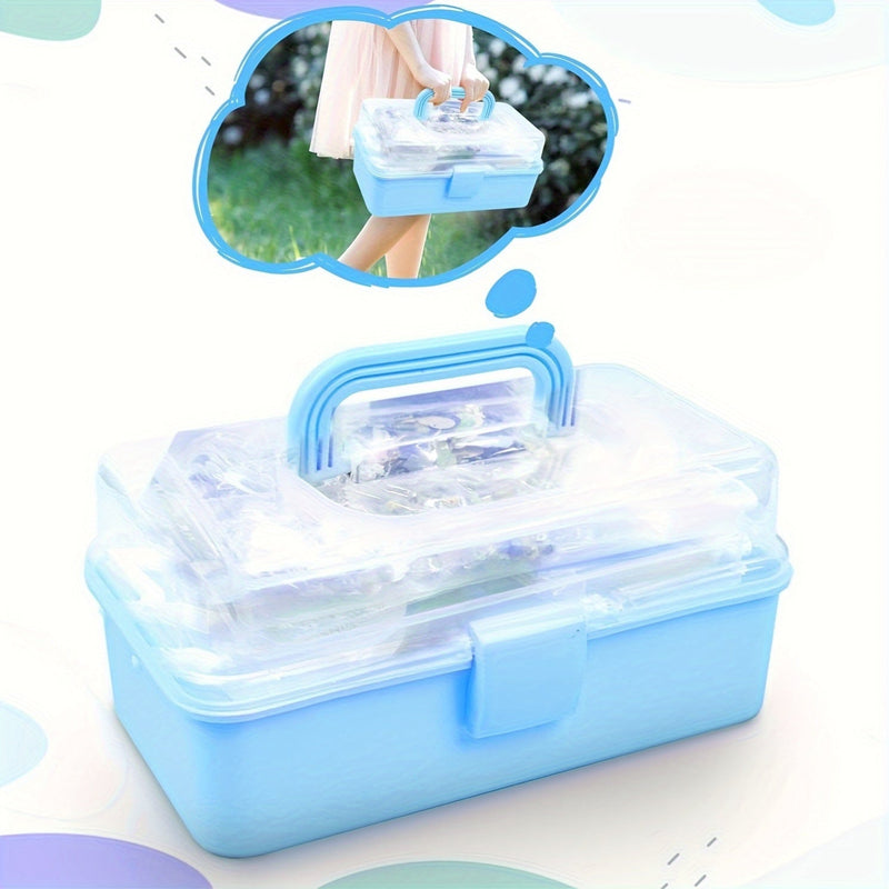 Kompletny zestaw kreatywny dla dzieci – Zestaw z naklejkami, patyczkami, piórami i innymi