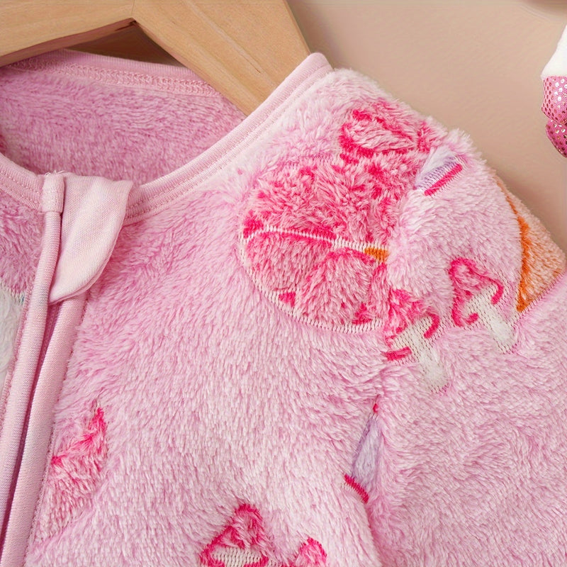 Plüss hálózsák unikornis mintával – Puha és mesés alvási kényelem gyerekeknek