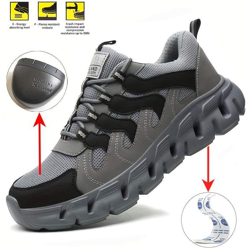 Titan Pro Bezpieczne Sneakersy – Lekkie, Oddychające i Trwałe do Pracy i Czasu Wolnego