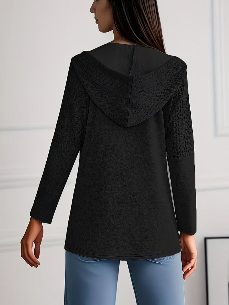 Luna Sweter z Kapturem - Stylowy i Wygodny dla Kobiet na Jesień i Zimę