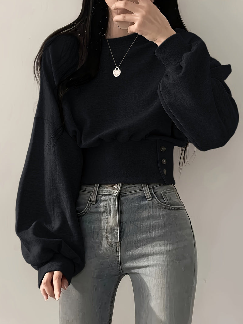 Sofie Comfort Sweter – Nowoczesny i Stylowy z Eleganckimi Detalami