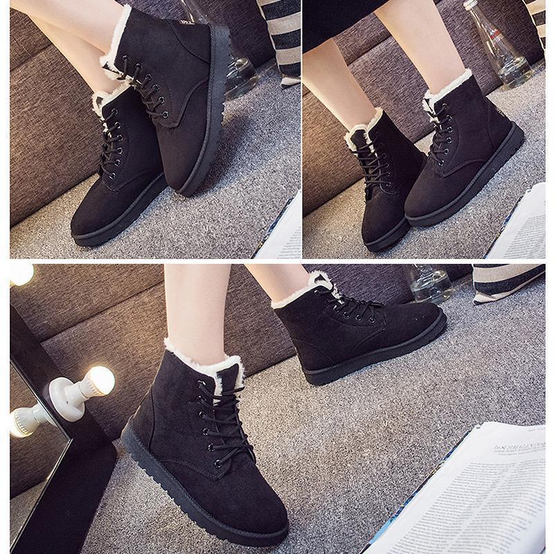 NordicWarm botine de iarnă pentru femei – impermeabile, căptușite și antiderapante