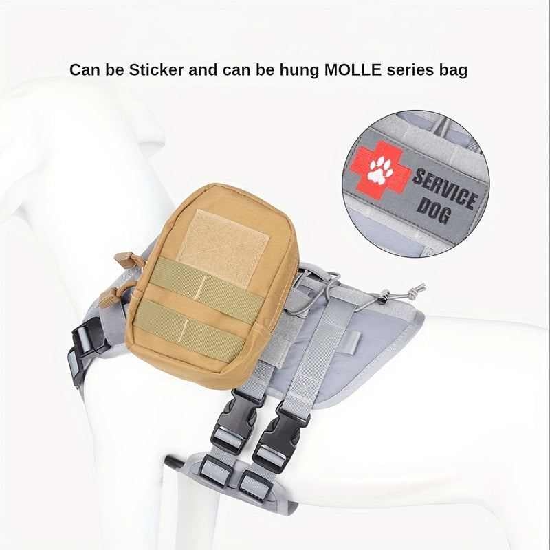 Tactical Harness for Dogs – Durable and Adjustable for Large Dogs